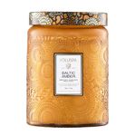 Voluspa Voluspa Baltic Amber Large Glass Jar Candle, 16 Oz, 16 ounces