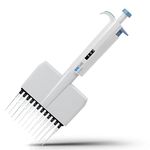 ONiLAB Lab Micropipette, Adjustable Volume 12-Channel Multichannel Pipettors, 50-300μl