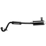 PRO BAT Exhaust Pipe+ Muffler System 50 110cc Falcon Bull Style Quad Dirt Bike ATV Buggy