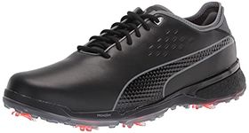 Puma Men's 193849 Golf Shoe, Puma Black-quiet Shade, 10.5