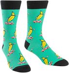 Sock It To Me Men's Banana Peeling Out Socks