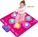 Oppvoci Dance Mat, Light Up 6-Button Electronic Dance Pad