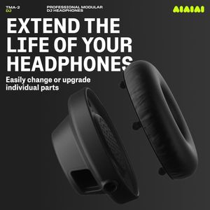 AIAIAI TMA-2 DJ Headphones – Black, Over-Ear Studio Monitor