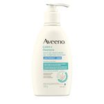 Aveeno Calm + Restore Daily Gel Moisturizer, Prebiotic Oat, Aloe, Pro-Vitamin B5, Sensitive, Dry Skin Relief, Fragrance Free, 340-grams