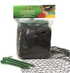 Blagdon 1022385 Clearview Pond Cover Netting, Strong Double Weave, Black, Fine, with 8 Fixing Pegs, Net Size 4m x 3m (13' 6" x 10'), Protects Pond