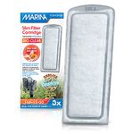 Marina Slim Filter Zeolite Plus Ceramic Cartridge - 3-Pack, White