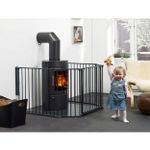 BabyDan XL Hearth Gate / Configure Gate - Black.