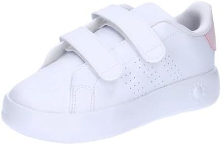 adidas Unisex Baby Advantage Shoes Kids Sneaker, Nuage : Blanc, Nuage, Blanc, Rose Clair, 22