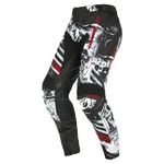 O'Neal | Motocross Pants | Enduro Motorcycle | Durable Denier Fabrics, with Great Freedom of Movement, Athletic Fit | Pants Mayhem Scarz V.22 | Adult | Black White Red | Size 38/54