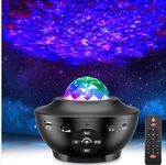 DesiDiya® Star Projector for Bedroom with Music Bluetooth Speaker Galaxy Projector, Starry Night Light Specialty for Kids Adults Gaming Room, Home Theater, Ceiling (Corded Electric)