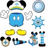 12 Pcs Cruise Door Magnet, Captain 