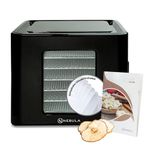 Nebula Food Dehydrator Bundle 400W with 6 Stainless Steel Trays