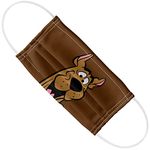 Scooby-Doo Scooby Happy 1-Ply Reusable Face Mask Covering with Adjustable Nose Wire, Unisex