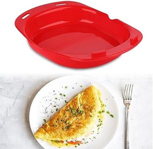 WDOPEN Silicone Omelette Maker, Omelet Maker Microwave Non Stick,Home Lunch Dinner Maker, Microwave Oven Omelette Maker Omelet Maker Vegetable Steamer