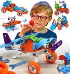 Stem Building Toys for Boys 6-8 Year Old Boys Best Gift Educational Toys Kids Building Set Boy 5-7 Engineering Building Kit Erector Toys Boys Age 8-12.