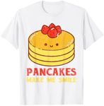 Cute Pancake Maker Breakfast Food Lover Kawaii Pancake T-Shirt