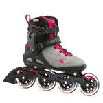 Rollerblade Women's Macroblade 90 Inline Skates, Neutral Grey/Paradise Pink, 250