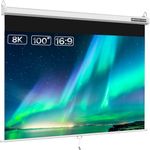 Pull Down Projector Sceen 100 inch (100 inch)