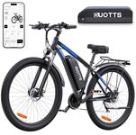 C29 Electric Bike, 29'' E-Mountain Bike with Double 48V 15Ah Removable Battery & 250W Powerful Motor, Professional 21-Speed with LCD Display, Electric Commuter Bicycle for Adults Men and Women