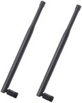 TECHTOO WiFi Antenna RP-TNC Antennas 6dBi 2.4GHz Compatible with Router Trimble Robotic Total Stations Linksys WRT54G TDS Ranger Data Collecter (WiFi Antenna RP-TNC Antenna 2.4GHz)