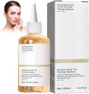Glycolic Acid 7 % Toning Resurfacing Solution tonifiante 100 ml Toner glycolique, solution pour les imperfections et l'acné, rajeunissement de la peau, exfoliation du visage
