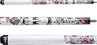 Viper Junior 48" 2-Piece Billiard/Pool Cue, Pink Bones, 16 Ounce