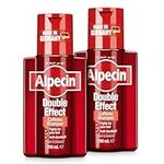 Alpecin Double Effect Shampoo 2x 200ml | Anti Dandruff and Natural Hair Growth Shampoo | Energizer for Strong Hair | Hair Care for Men Made in Germany