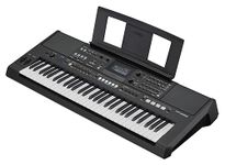 Yamaha PSR-E583, 61-Key Touch-Sensitive Portable Keyboard with Premium Sound, Music Rest and Power Adapter
