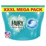 Fairy Non Bio PODS Washing Liquid Capsules, For Sensitive Skin, 70 Washes