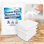 Reusable Sealer Applicator Pads [4 Pack] - Advanced Microfiber Cleaning Cloth Ideal for Tile, Grout, Marble, Granite, Slate, Travertine, and Natural Stone Surfaces (5 x 4 x 1 in)