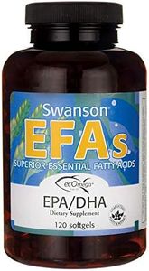 Swanson EFA EPA & DHA Lemon Flavor 120 SGELS