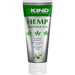 5kind Hemp Active Gel 100ml - High Strength Hemp Oil Formula - Natural Hemp Massage Gel for Back, Muscles, Feet, Knees, Neck & Shoulders - Hemp Gel Muscle Rub Rich in Natural Extracts