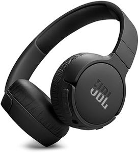 JBL Tune 670 Bluetooth Noise Cancelling On-Ear Headphones, Black