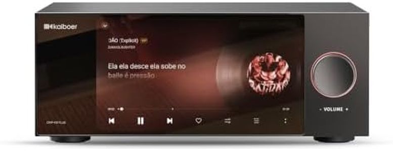 DMP-K8 Plus Audio Streamer,DAC,AMP,HiFi CD Player,AI Music Player,8GDDR4+64GeMMC,Supports Dual Solid-State Drives,4X ESS9039Q2M DAC,WIFI6,Airplay,DLNA,768kHz/32bit,DSD512,Parametric EQ,Spectrums