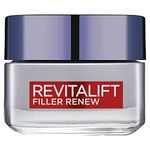 L’Oréal Paris Revitalift Filler Deep Replumping Anti-Ageing Day Cream, Intensely Hydrates, Replumps Skin, and Smooth Wrinkles with Macro, Micro, and Micro-Epidermic Hyaluronic Acid, 50ml