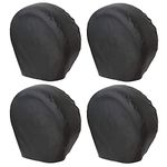 VINPATIO Tire Covers 4 Pack for RV Wheel Covers Set Upgraded Waterproof UV Sun Tough Tire Wheel Protector for Truck, SUV, Trailer, Camper, RV Universal,Ftis to 33''-35'' Wheels