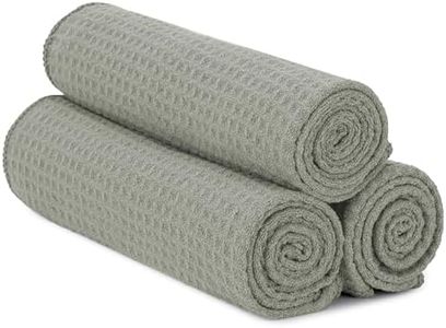 S&T INC. Microfiber Gym Towels, Yoga Towel for Home and Gym Bag, 16 Inch x 27 Inch, 3 Pack