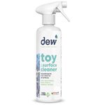 Dew Toy Cleaner & Surface Antibacterial Spray 500ml | 100% Natural Baby & Adult Safe Hypochlorous Acid Sanitiser Spray | Kills 99.995% Germs | Safe if ingested | Bleach & Alcohol Free Cleaner Spray