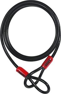 Abus Cobra Cable Lock, 140 cm Size, Black