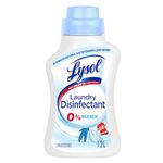 Lysol Laundry Disinfectant, Free and Clear, No Fragrances, No Dyes, 0% Bleach, Kills 99.9% of Viruses & Bacteria, 1.2L