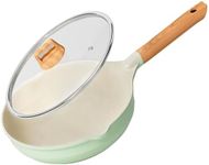 Nonstick Wok Pan with Lid, 12 Inch 