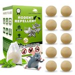 Rodent and Squirrel Repellent, Squirrel Rat Repellent for Outdoor and Indoorr, Peppermint Mice Repellent for Squirrel Rats, Rat Repell, Rats Deterrent, Pest Insect Control Mice Away