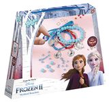 Frozen Totum Disney II Mystical Bracelet Set: Create your own II bracelets with various charms, satin ribbons and beautiful pearls., Multicoloured, 680746