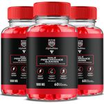 (3 Pack) Alpha Bites Gummies, AlphaBites Canada Natural Advanced Male Strength And Overall Health Support Supplement Gummy, AlphaBites Natural Advanced Male Strength Bonbons Gélifiés (180 Gummies)