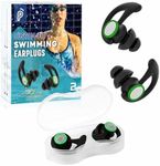 2 Pairs Ear Plugs for Swimming Adul