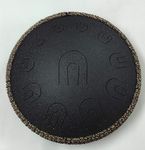 musical instruments happy drum hang drum 20 inch tune in E scale 22 tongue in 1 note has two sound low and high octave Finger Picks & Travel Bag Musical Drum