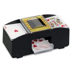 Albert Austin Automatic Card Shuffler 2 Deck Playing Cards Shuffler Machine Battery Operated UNO Card Shuffler Electronic Casino Poker Card Shuffling Easy to Use Playing Card Shuffler Machine