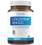 Colostrum 1,000mg (Non-GMO) 30% IgG Immunoglobulins - Immune System Support, Gut Health & Respiratory Tract Support - Low Heat Processed Bovine Colostrum Supplement - No Additives - 60 Capsules