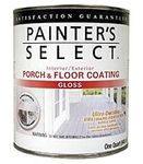 True Value UGF10-QT Painter's Select Dark Gray Interior/Exterior Urethane Fortified Satin Porch and Floor Coating, 1-Quart