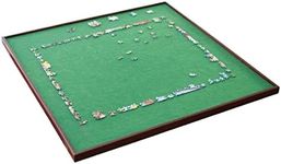 Bits and Pieces - Square Jigsaw Puzzle Spinner - Lazy Susan Puzzle Table Surface Fits 1500 pc Puzzles - Spin Puzzle to Reach Sections You Need